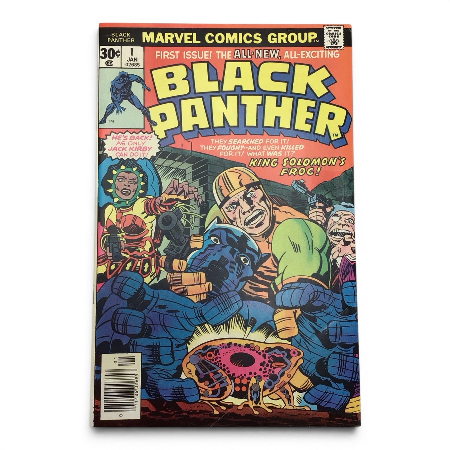 Marvel Black Panther #1 (1977) - King Solomon's Frog!