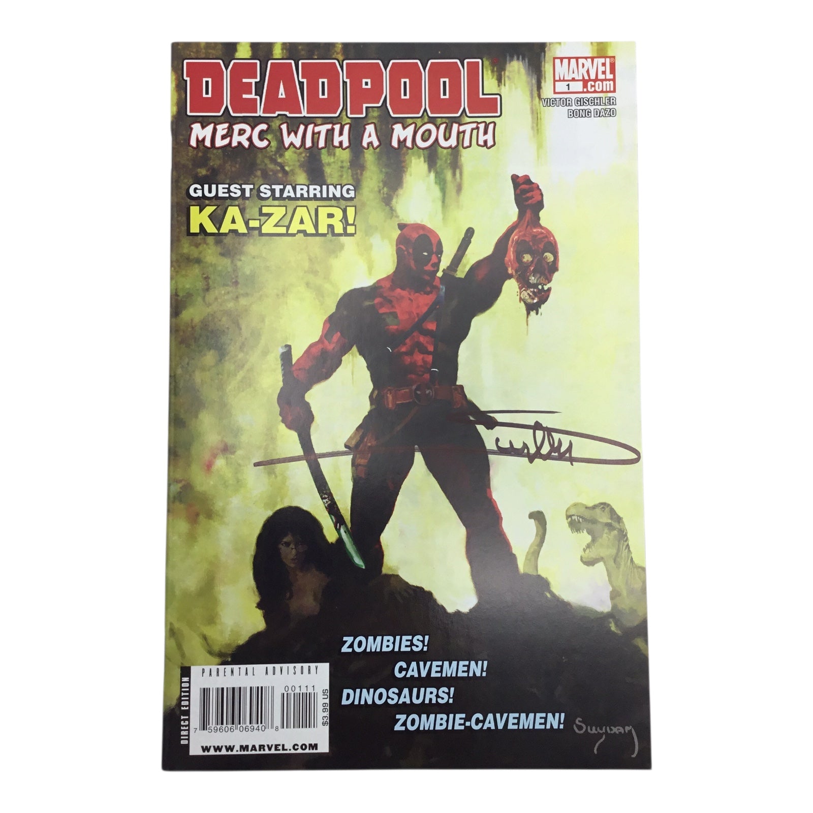 Marvel Comics – Deadpool: Merc with a Mouth #1 – Signed by Arthur Suydam