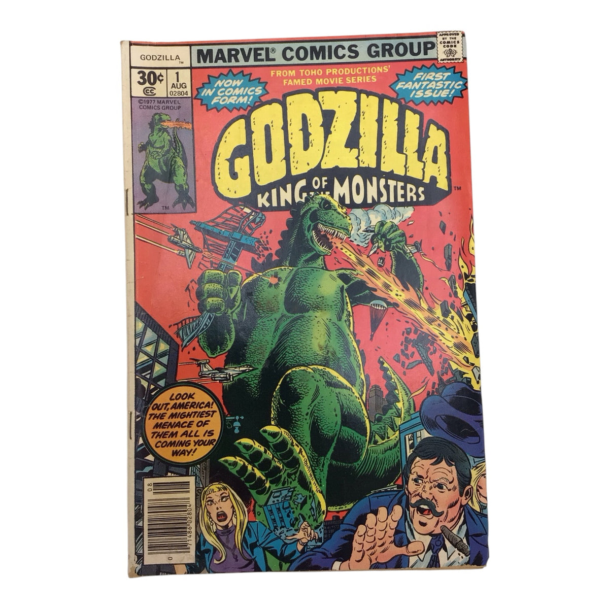 Marvel Comics Godzilla King of Monsters #1