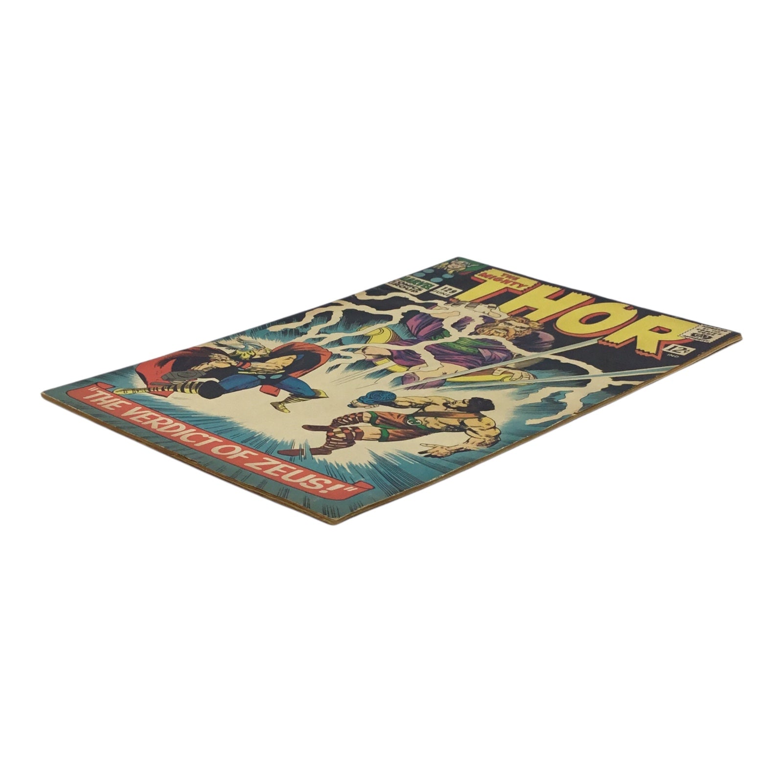 Marvel Comics Group – The Mighty Thor #129 – The Verdict of Zeus (VG)