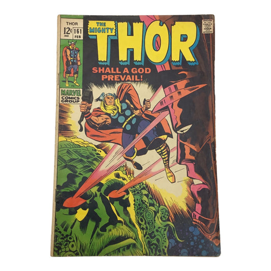 Marvel Comics Group – The Mighty Thor #161 – Shall a God Prevail (VG)