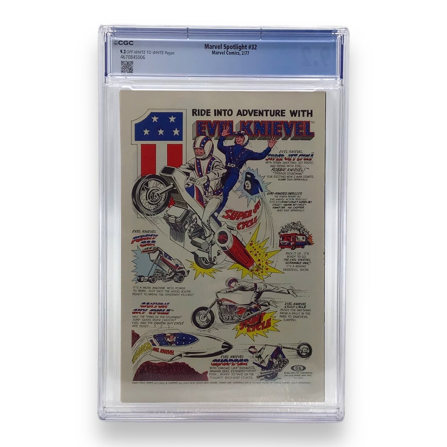 Marvel Comics Marvel Spotlight on The Spider-Woman, First Appearance - CGC Graded 9.2