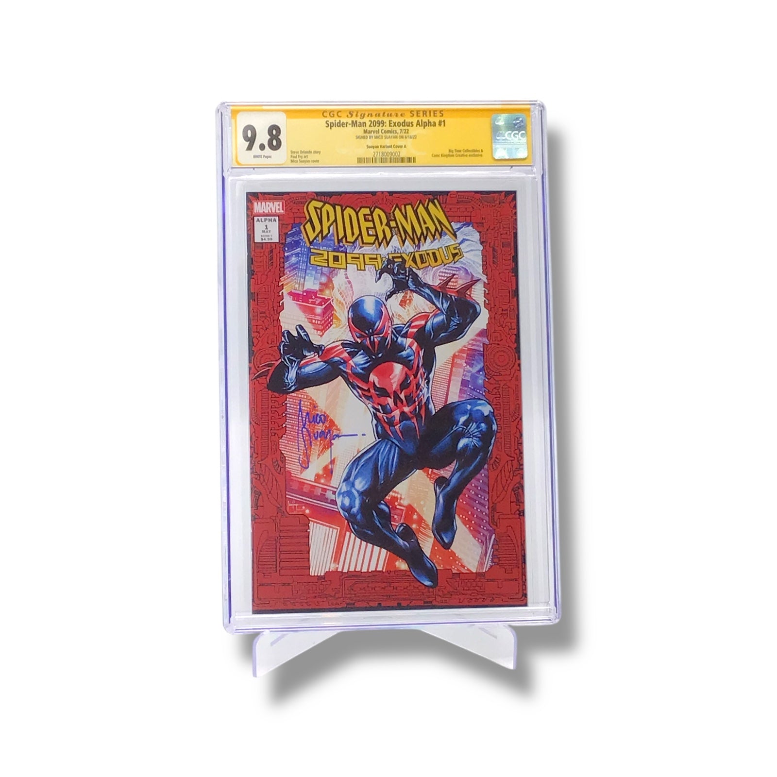 Marvel Comics - Spider-Man 2099: Exodus Alpha #1 (7/22) | CGC Graded Comic (9.8) Signed