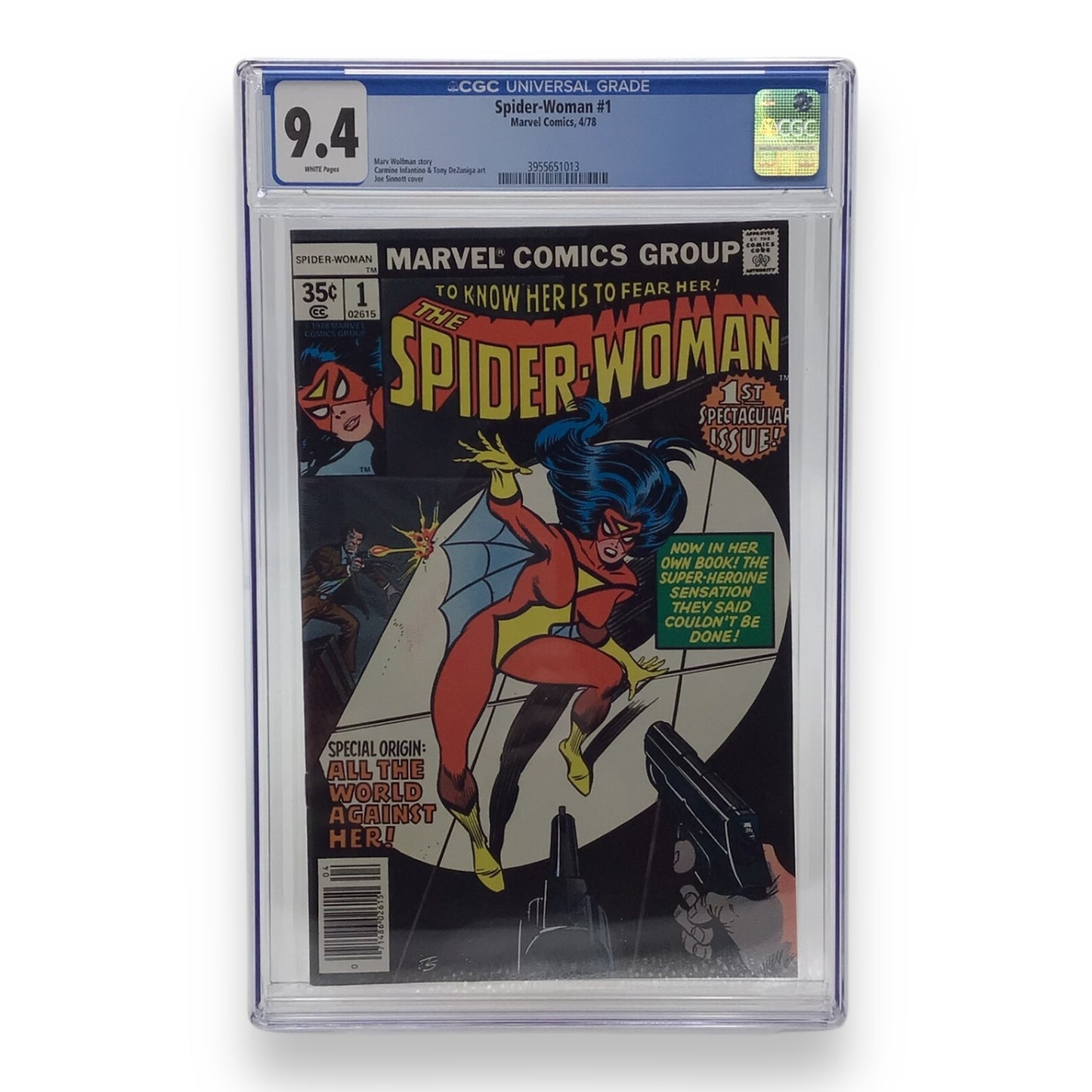 Marvel Comics Spider-Woman #1 - CGC Graded 9.4