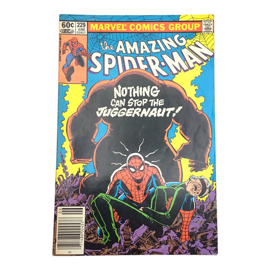 Marvel Comics – The Amazing Spider-Man #229 – “Nothing Can Stop The Juggernaut!” (FN/VF)