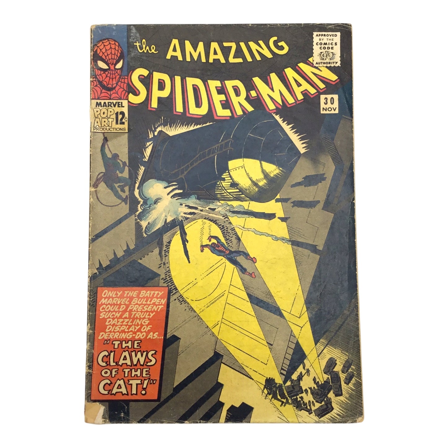 Marvel Comics – The Amazing Spider-Man #30 – “The Claws of the Cat!” (PR)