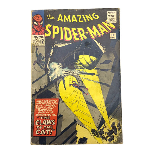 Marvel Comics – The Amazing Spider-Man #30 – “The Claws of the Cat!” (PR)