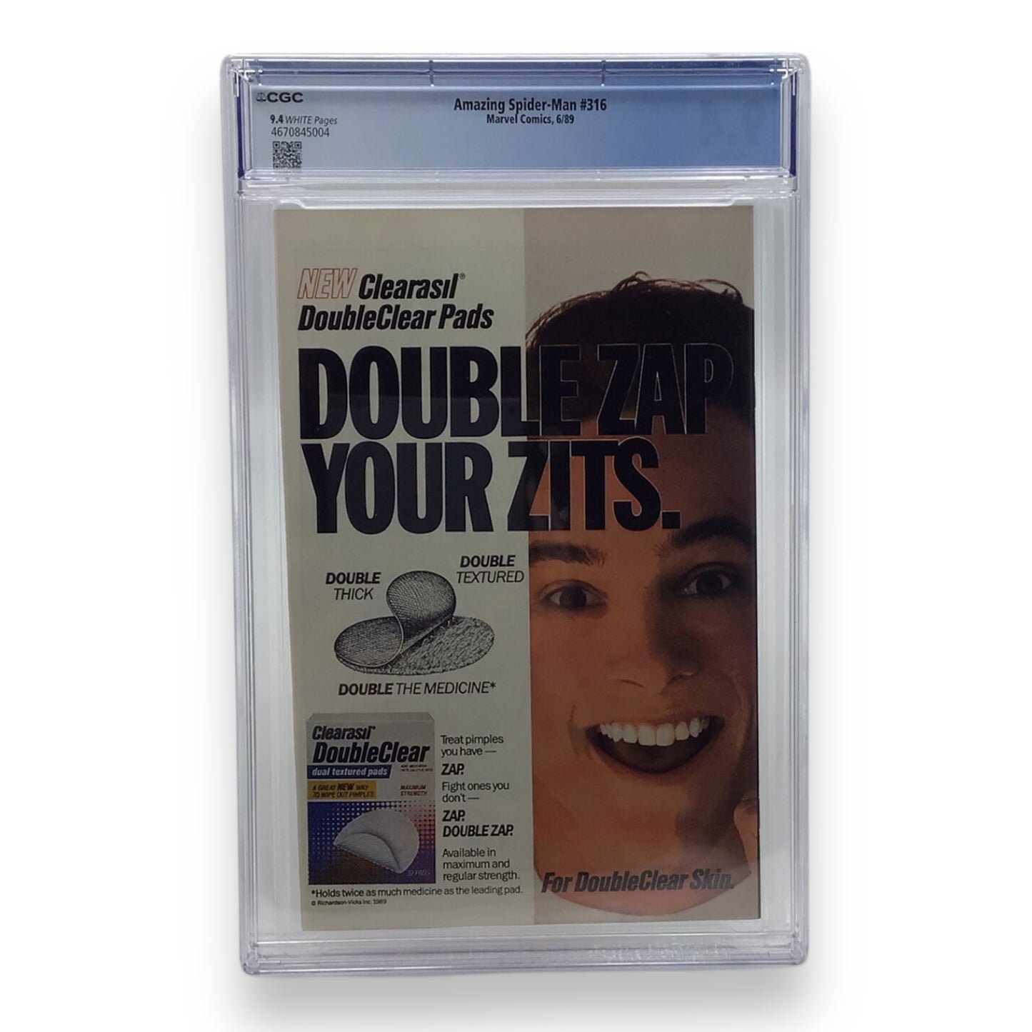 Marvel Comics The Amazing Spider-Man #316 - CGC Graded 9.4