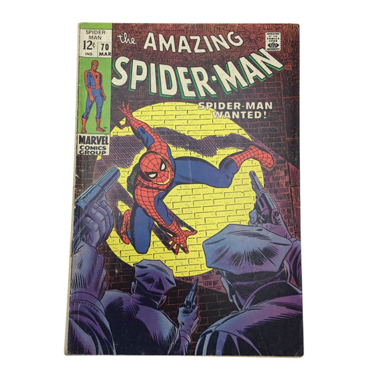 Marvel Comics – The Amazing Spider-Man #70 – “Spider-Man Wanted!” (GD)