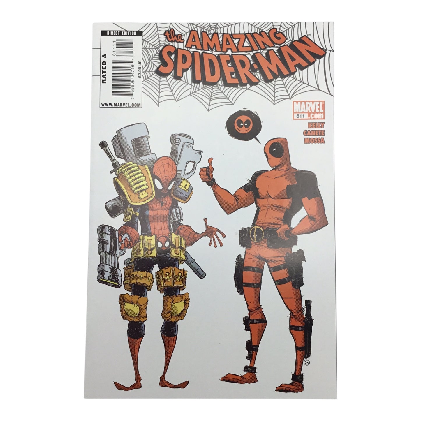 Marvel Comics – The Amazing Spider-Man (Direct Edition) – Kelly/Canete/Mossa