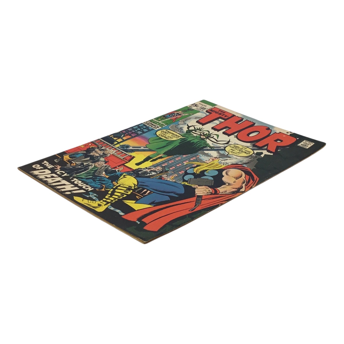 Marvel Comics The Mighty Thor #189 – The Icy Touch of Death (FN/VF)