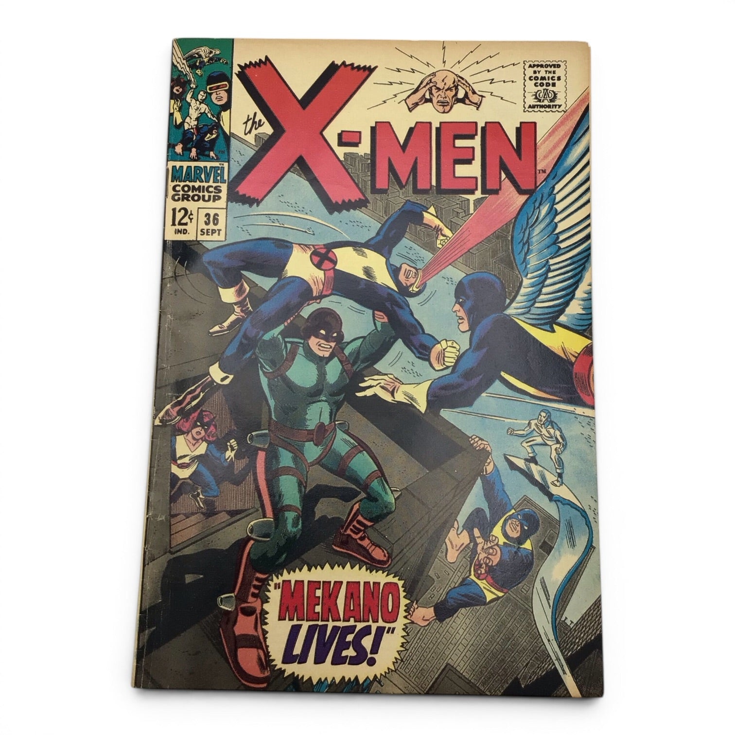 Marvel Comics The X-Men #36 - Mekano Lives!