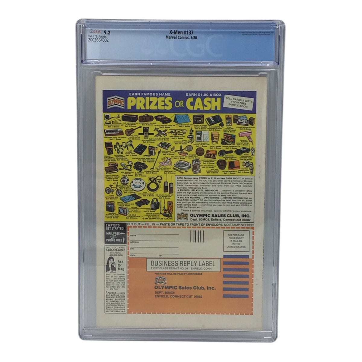 Marvel Comics X-Men #137 - CGC 9.2