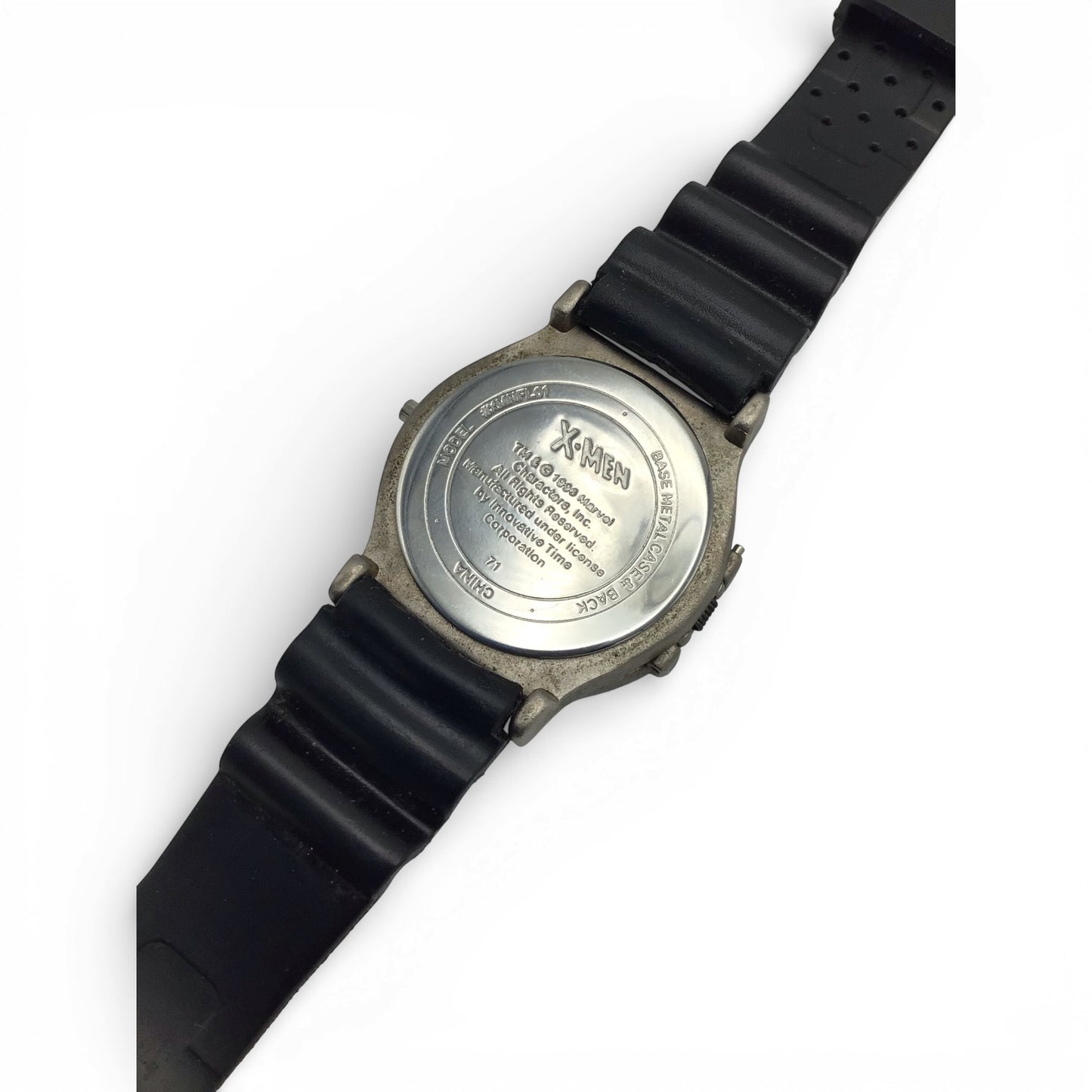 Marvel Comics X-Men Wolverine Metal Character 3D LCD Flip Up Watch 1994