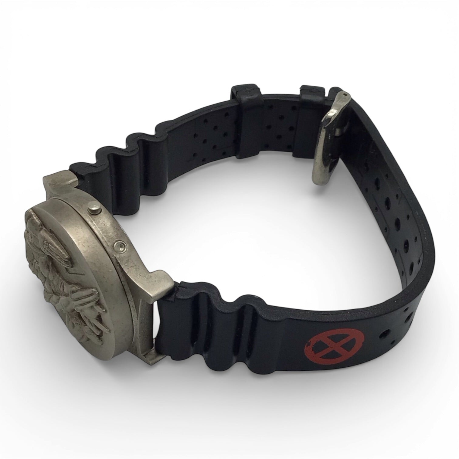 Marvel Comics X-Men Wolverine Metal Character 3D LCD Flip Up Watch 1994