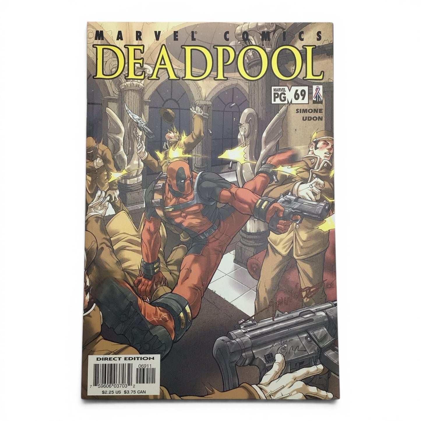 Marvel Deadpool #69 - Signed by Alvin Lee