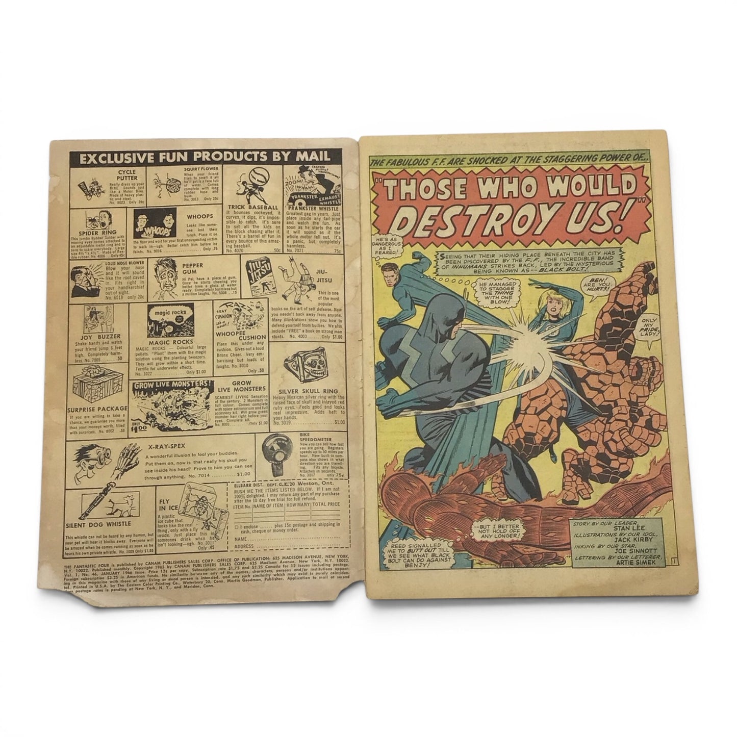 Marvel Fantastic Four #46 - The Mystery of The Seeker