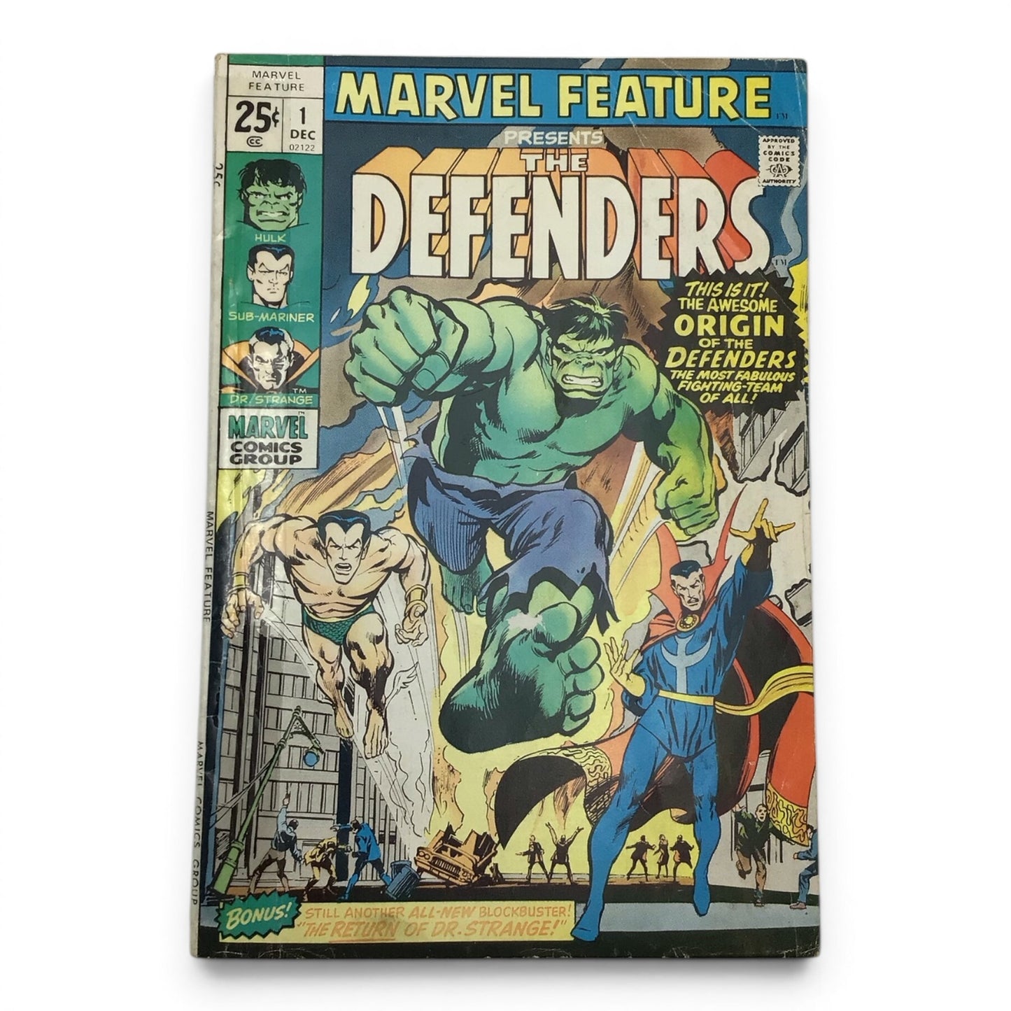 Marvel Feature Presents The Defenders #1 - 1st Appearance & Origin of the Defenders