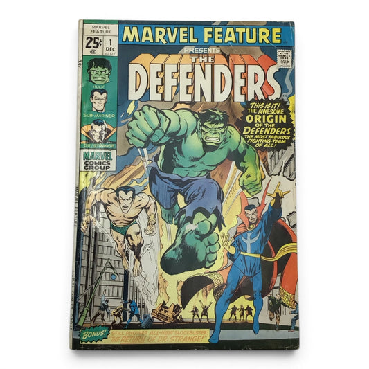 Marvel Feature Presents The Defenders #1 - 1st Appearance & Origin of the Defenders