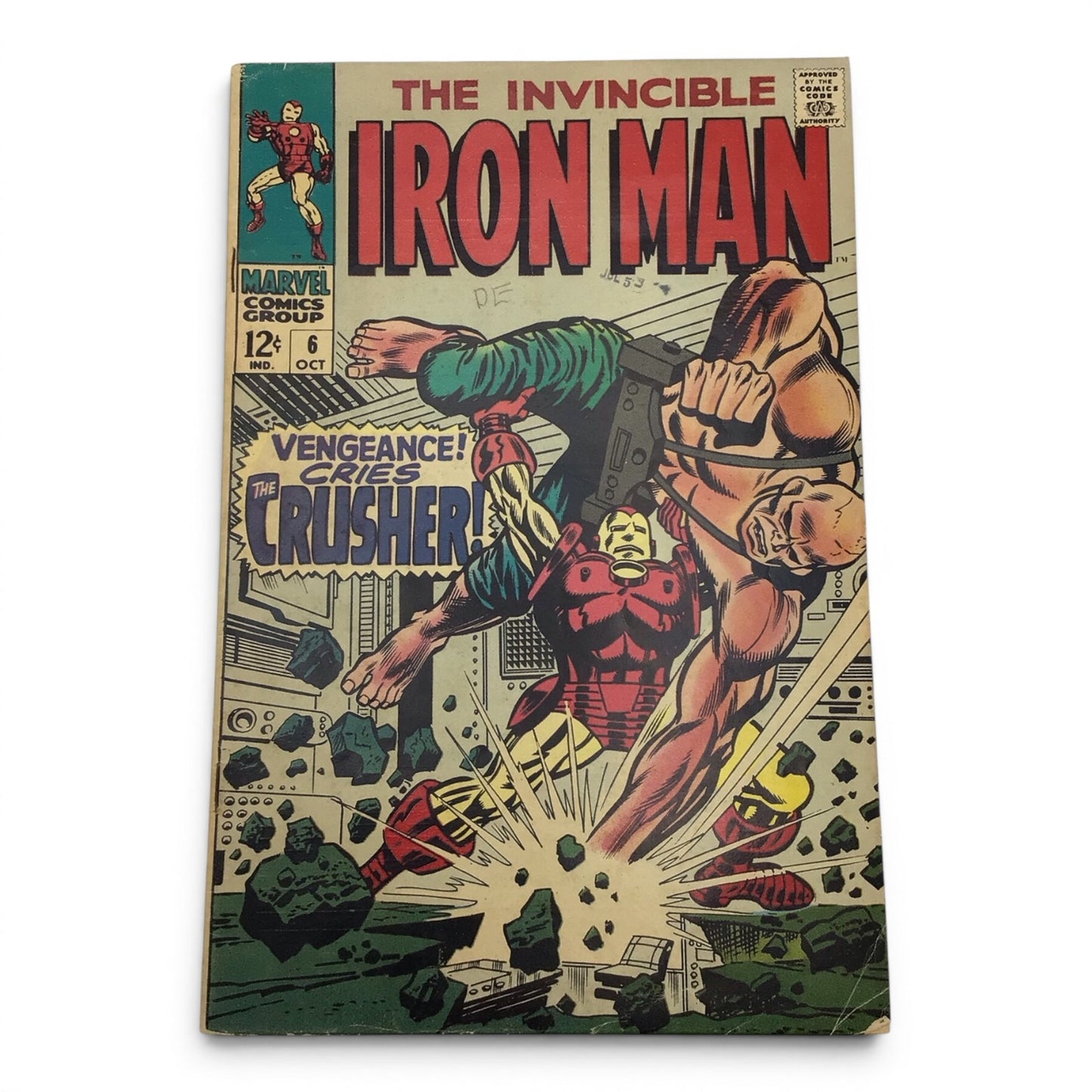 Marvel Iron Man #6 (1968) - "Vengeance, Cries the Crusher!"