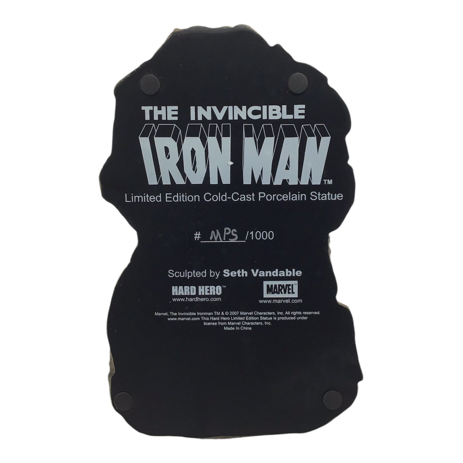 Marvel Iron Man Gold Cast Porcelain Statue - Lucky Group