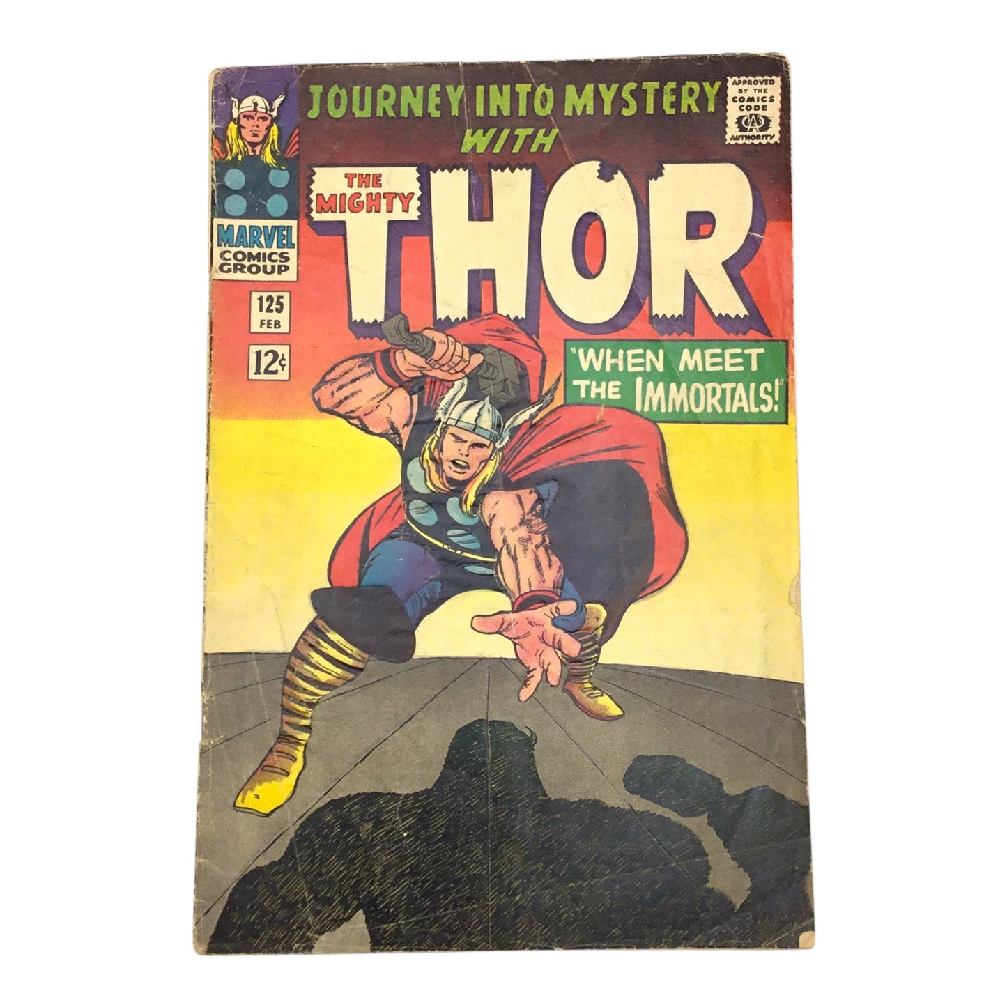 Marvel Journey into Mystery with The Mighty Thor #125 (Feb, GD)