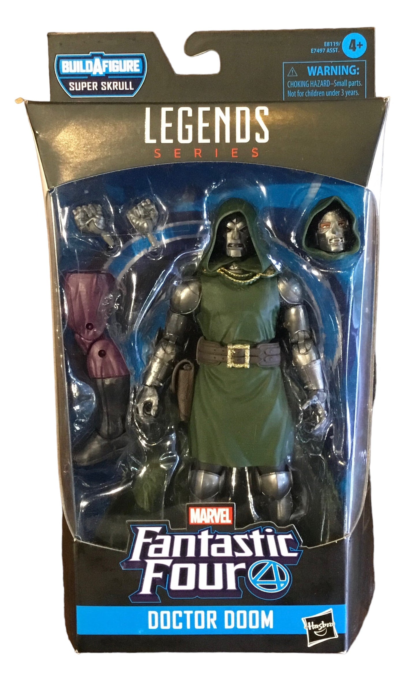 Marvel Legends Doctor Doom Build a Figure Fantastic Four Super Skrull