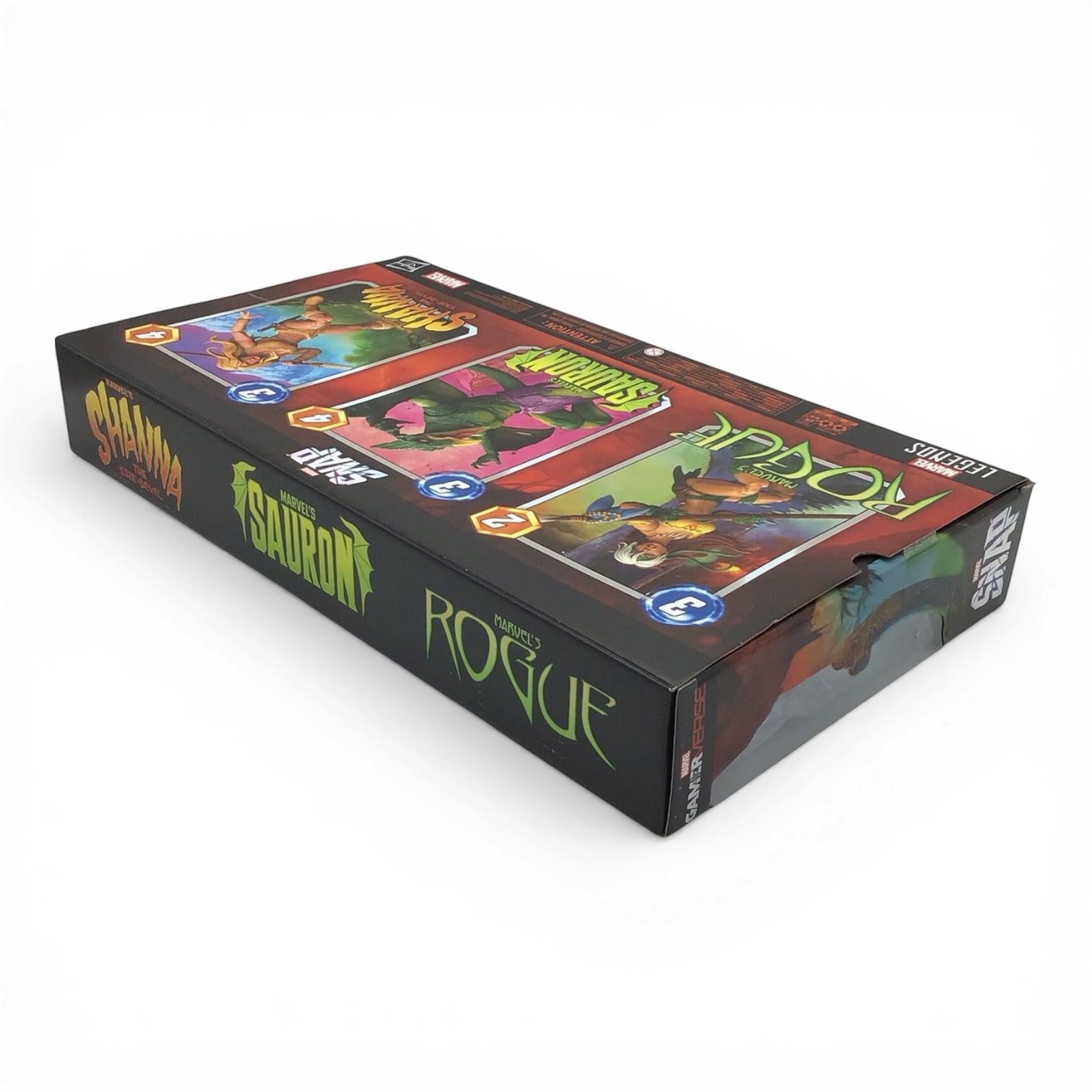 Marvel Legends Series Gamerverse Snap Savage Land 3 Pack - Rogue, Sauron, Shanna