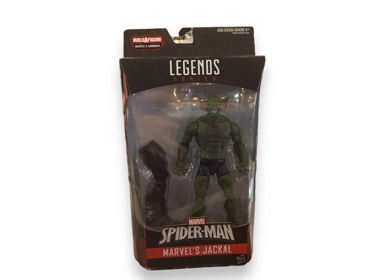 Marvel Legends Series Marvel's Jackal With BAF Piece