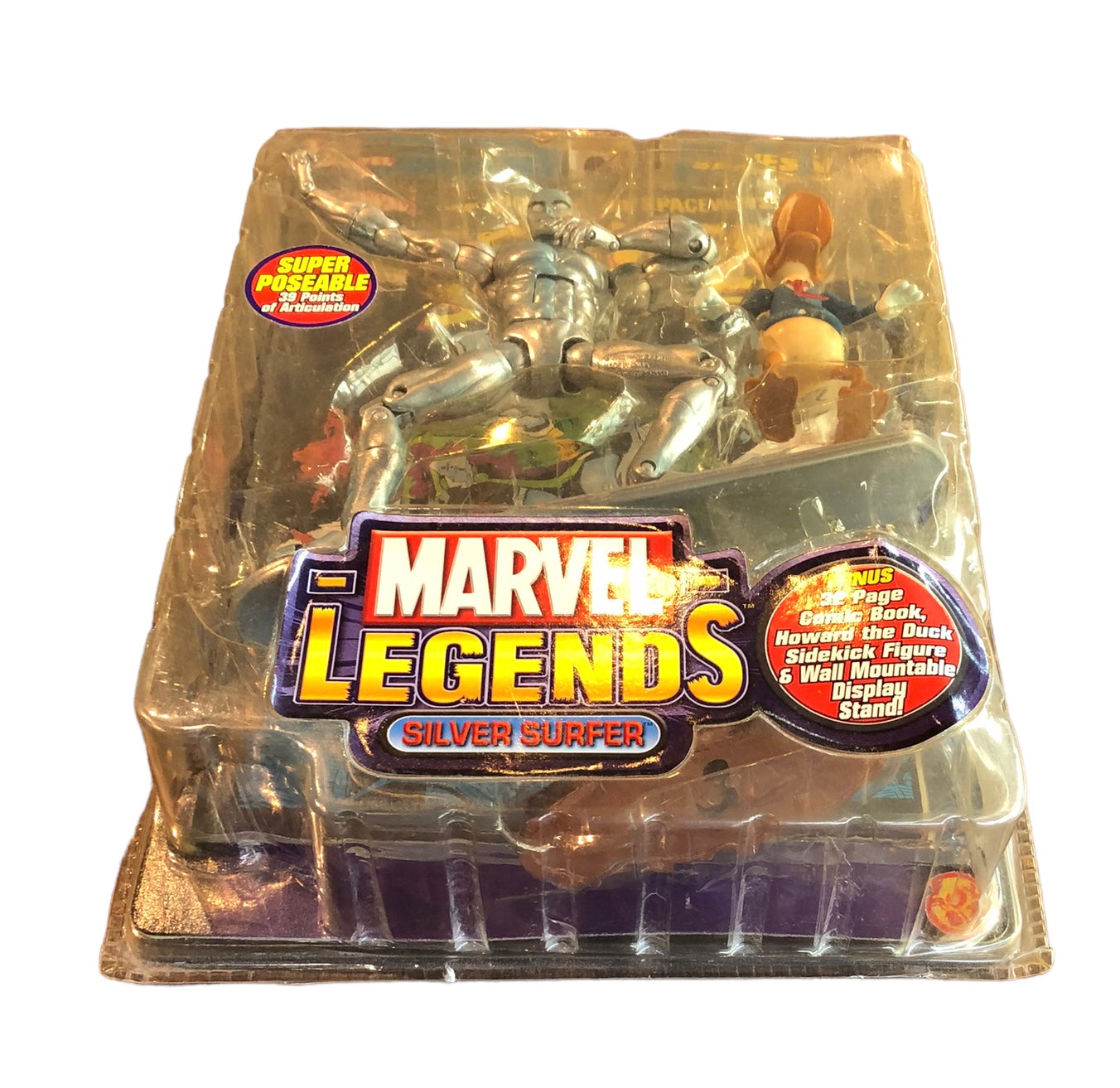 Marvel Legends Silver Surfer & Howard The Duck Figure Series 5 Toy Biz 2003