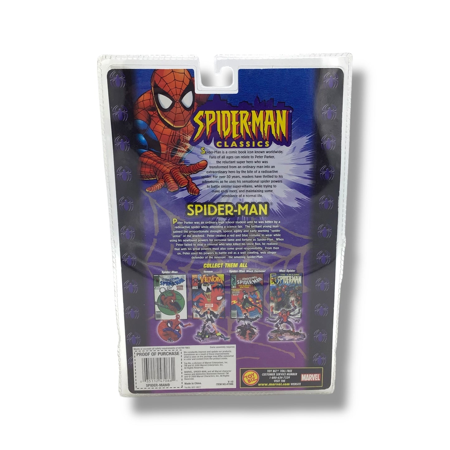 Marvel Legends - Spider-Man Action Figure | Spider Man Classics