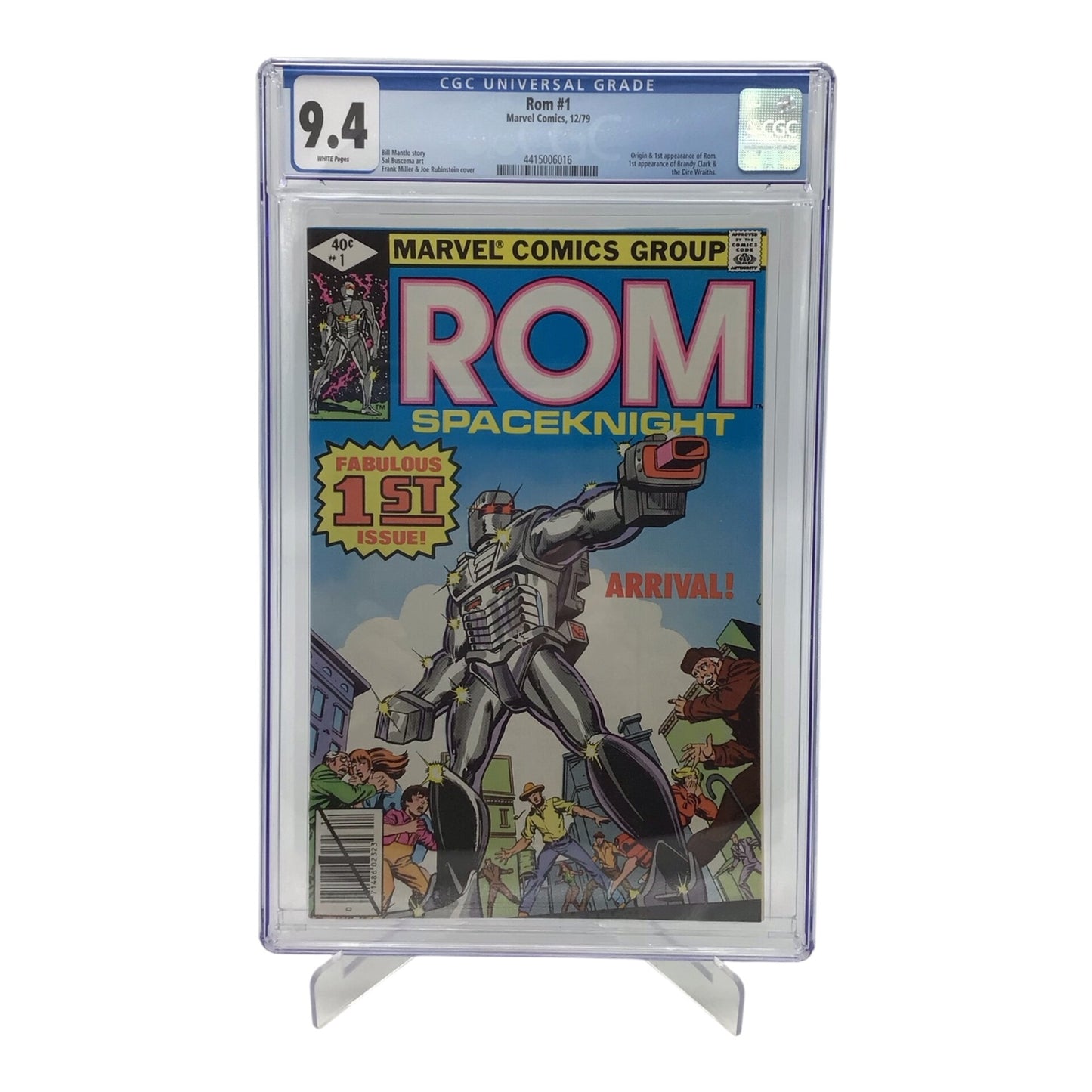 Marvel ROM #1 CGC 9.4 - Rom's First Appearance & Origin