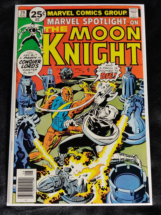 Marvel Spotlight #29 - Marvel 1976 - Early Moon Knight Appearance