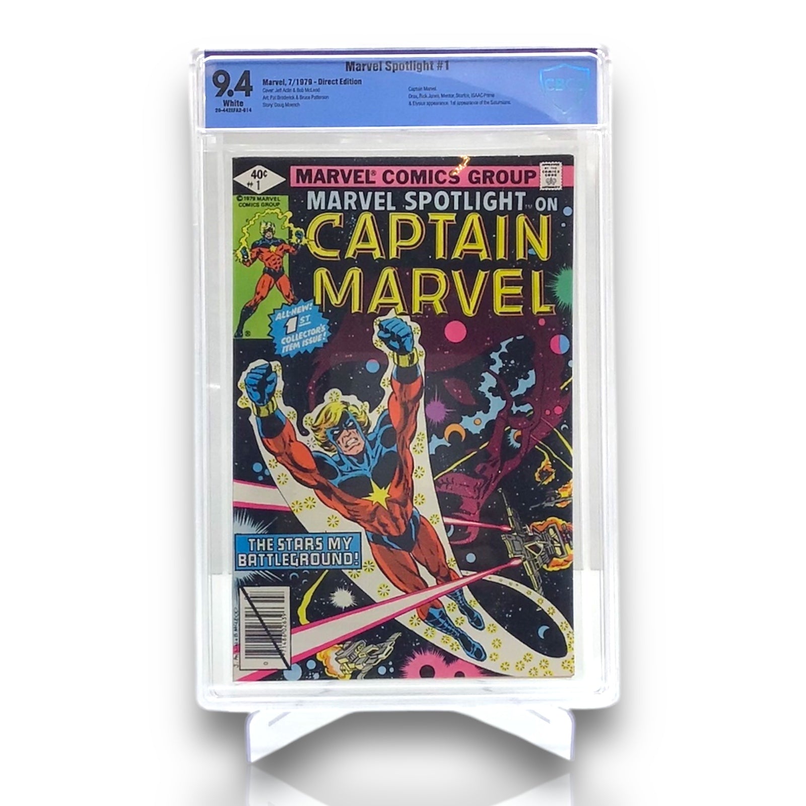 Marvel Spotlight on Captain Marvel #1 (1979) CBCS 9.4 – Key Issue