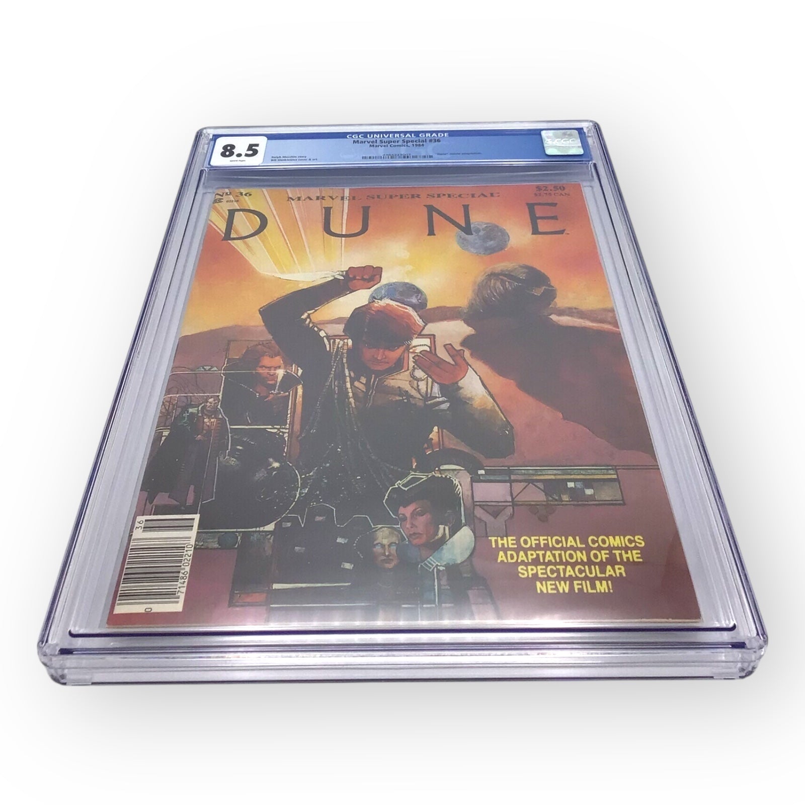 Marvel Super Special #36 (1984) Dune Comic – CGC 8.5 – Official Movie Adaptation