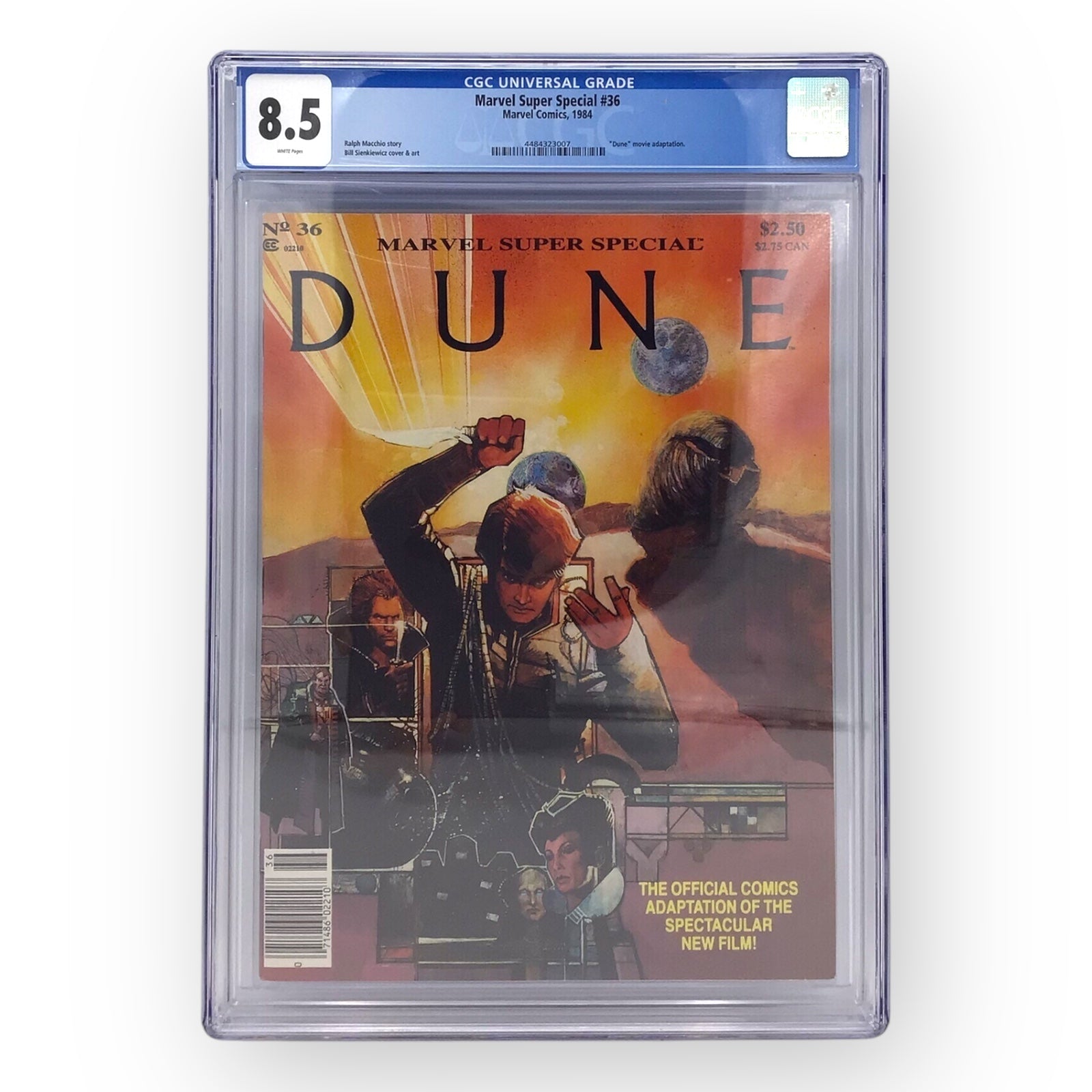 Marvel Super Special #36 (1984) Dune Comic – CGC 8.5 – Official Movie Adaptation