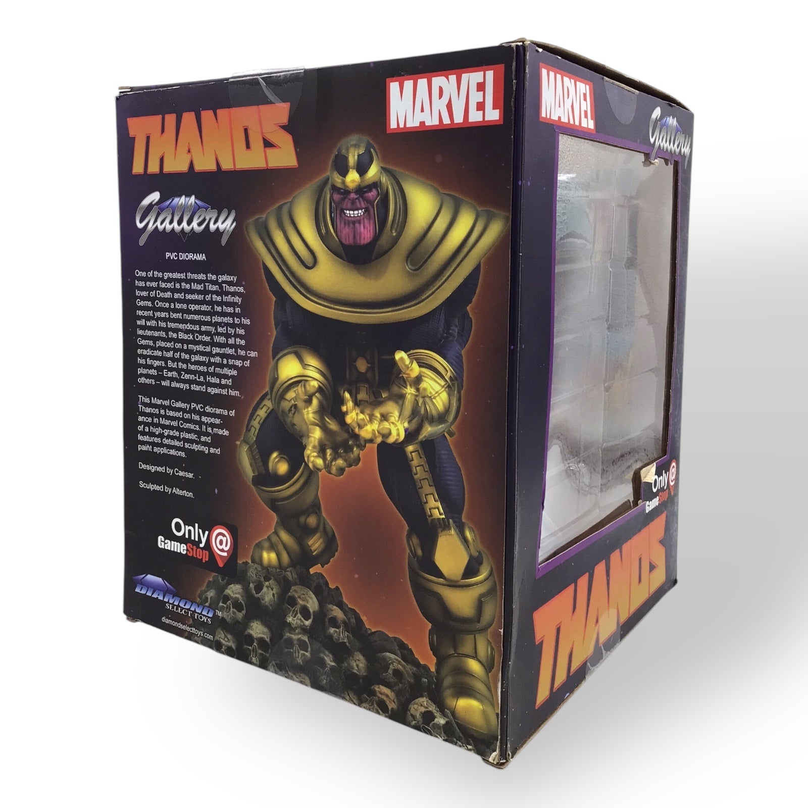 Marvel Thanos Gallery PVC Diorama – Diamond Select Toys (GameStop Exclusive)