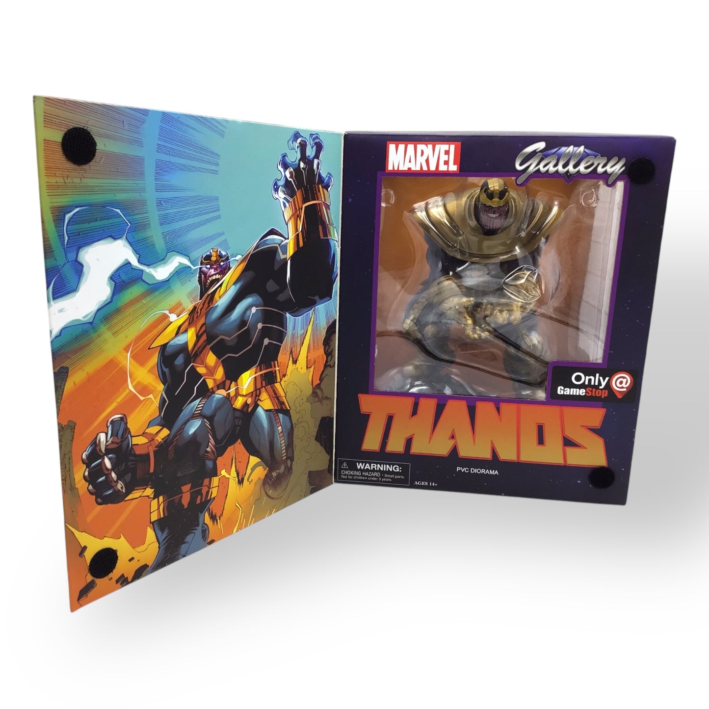 Marvel Thanos Gallery PVC Diorama – Diamond Select Toys (GameStop Exclusive)