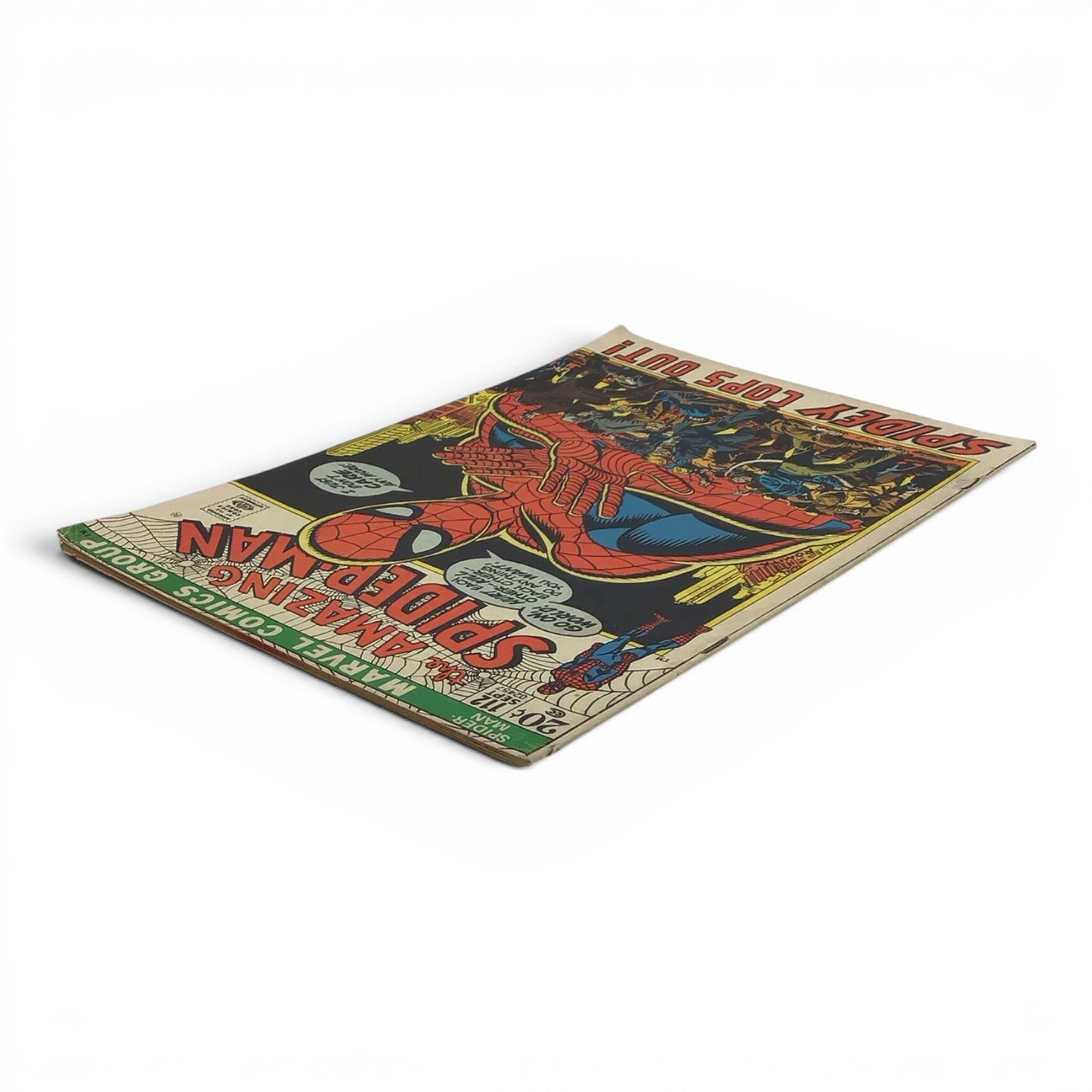 Marvel The Amazing Spider-Man #112 (1972) - Spidey Cops Out!