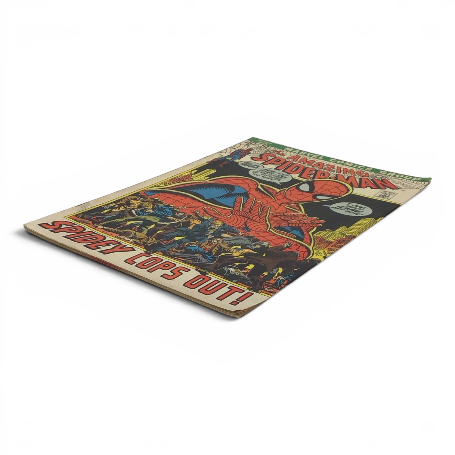 Marvel The Amazing Spider-Man #112 (1972) - Spidey Cops Out!