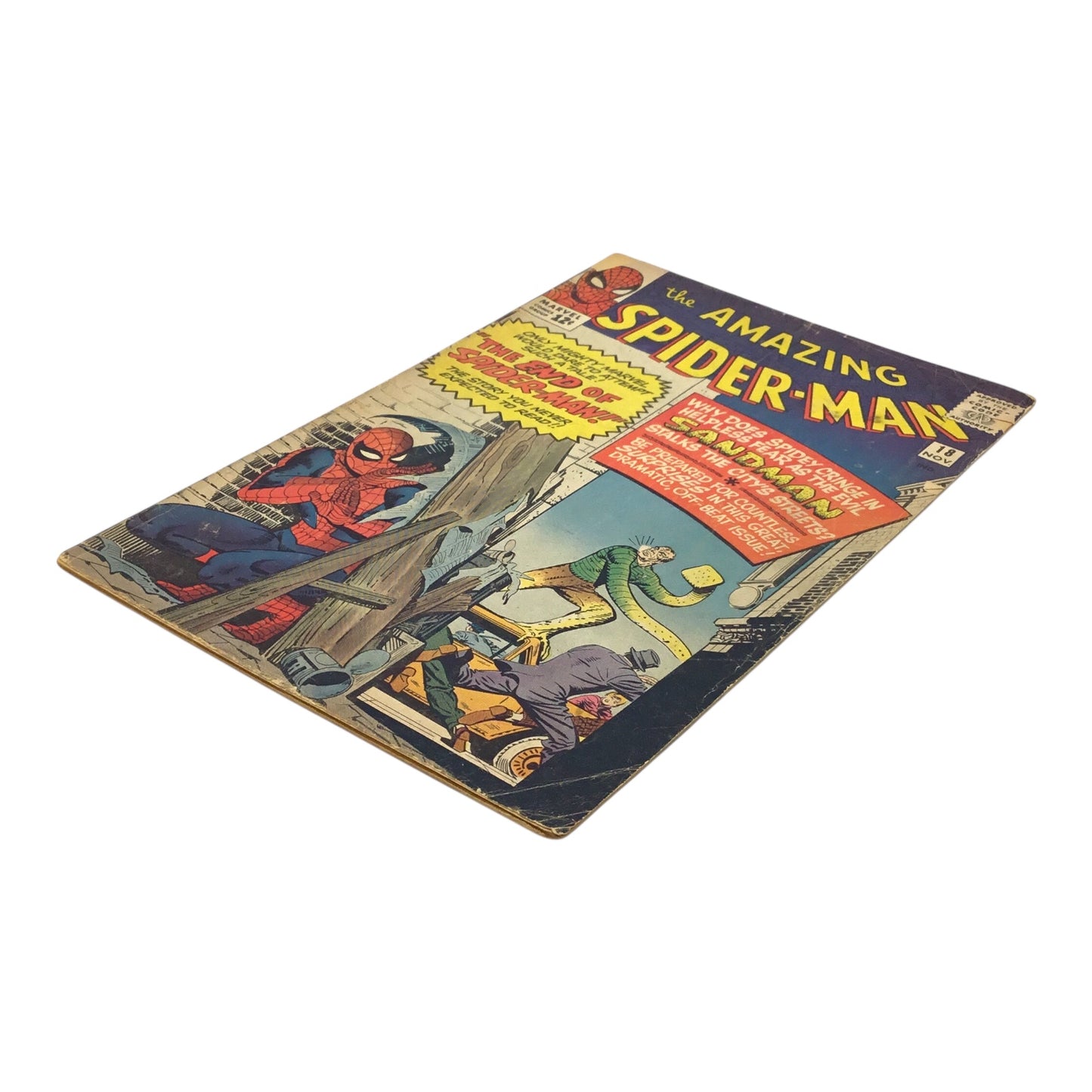 Marvel The Amazing Spider-Man #18 – “The End of Spider-Man!” (GD)