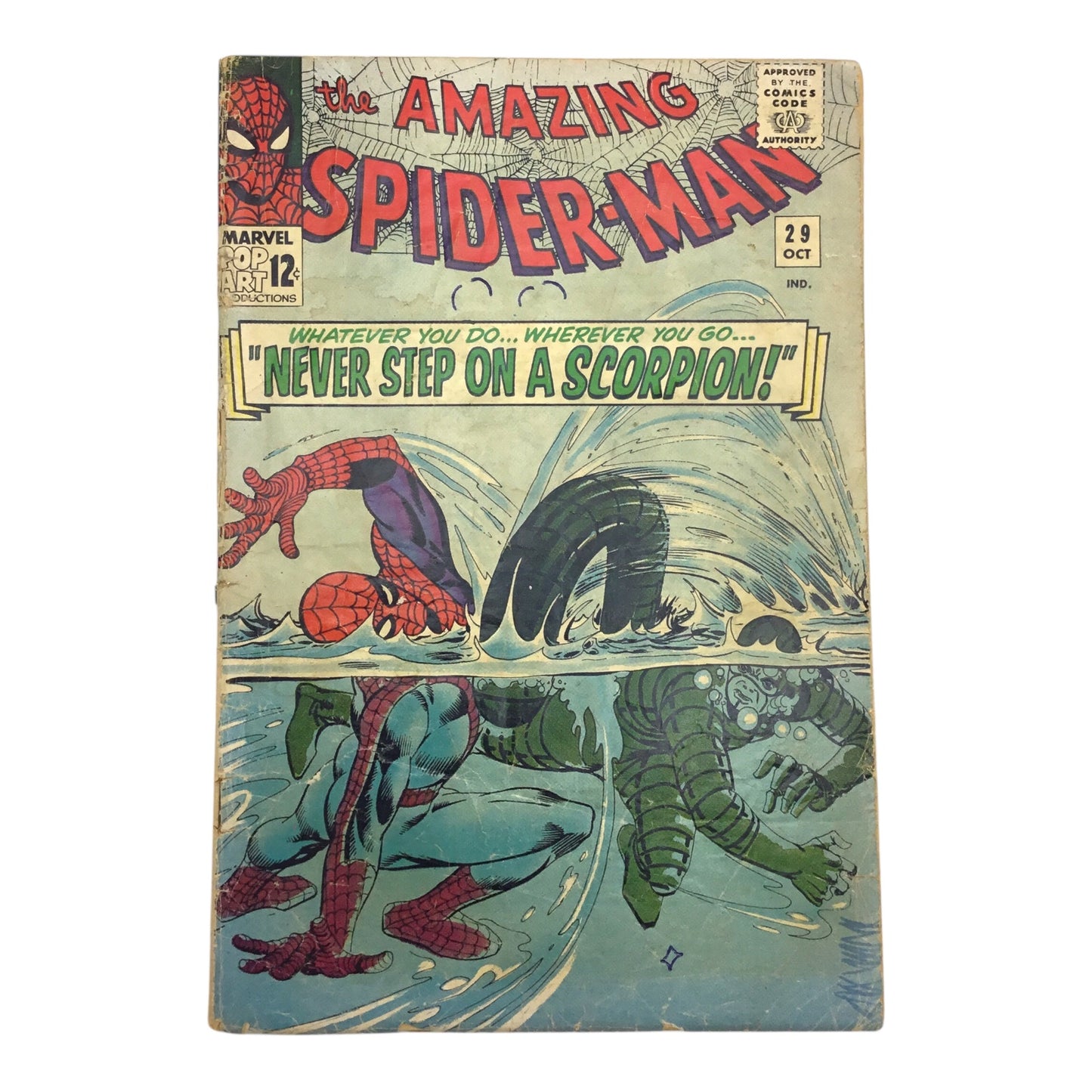 Marvel The Amazing Spider-Man #29 – “Never Step on a Scorpion!” (FR)