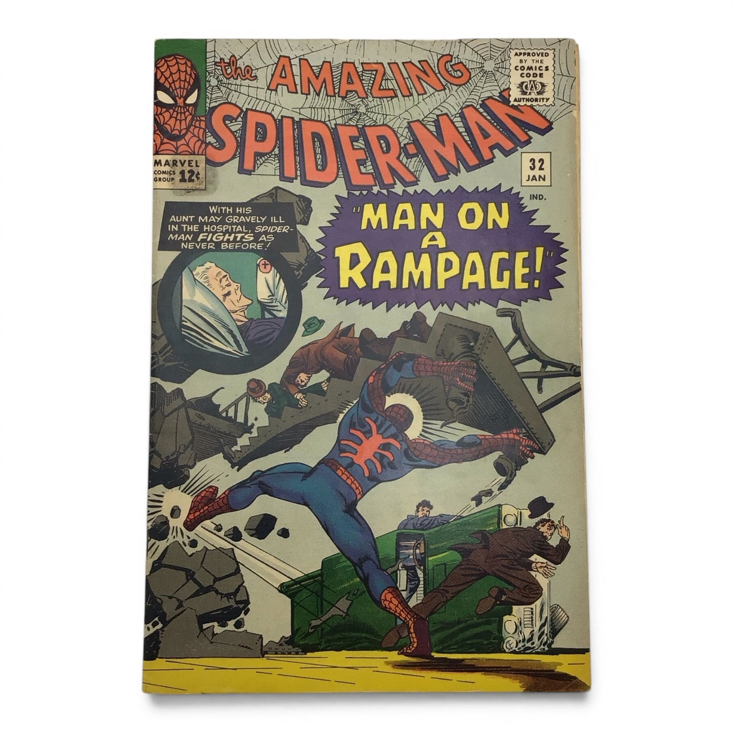 Marvel The Amazing Spider-Man #32 - Man on a Rampage