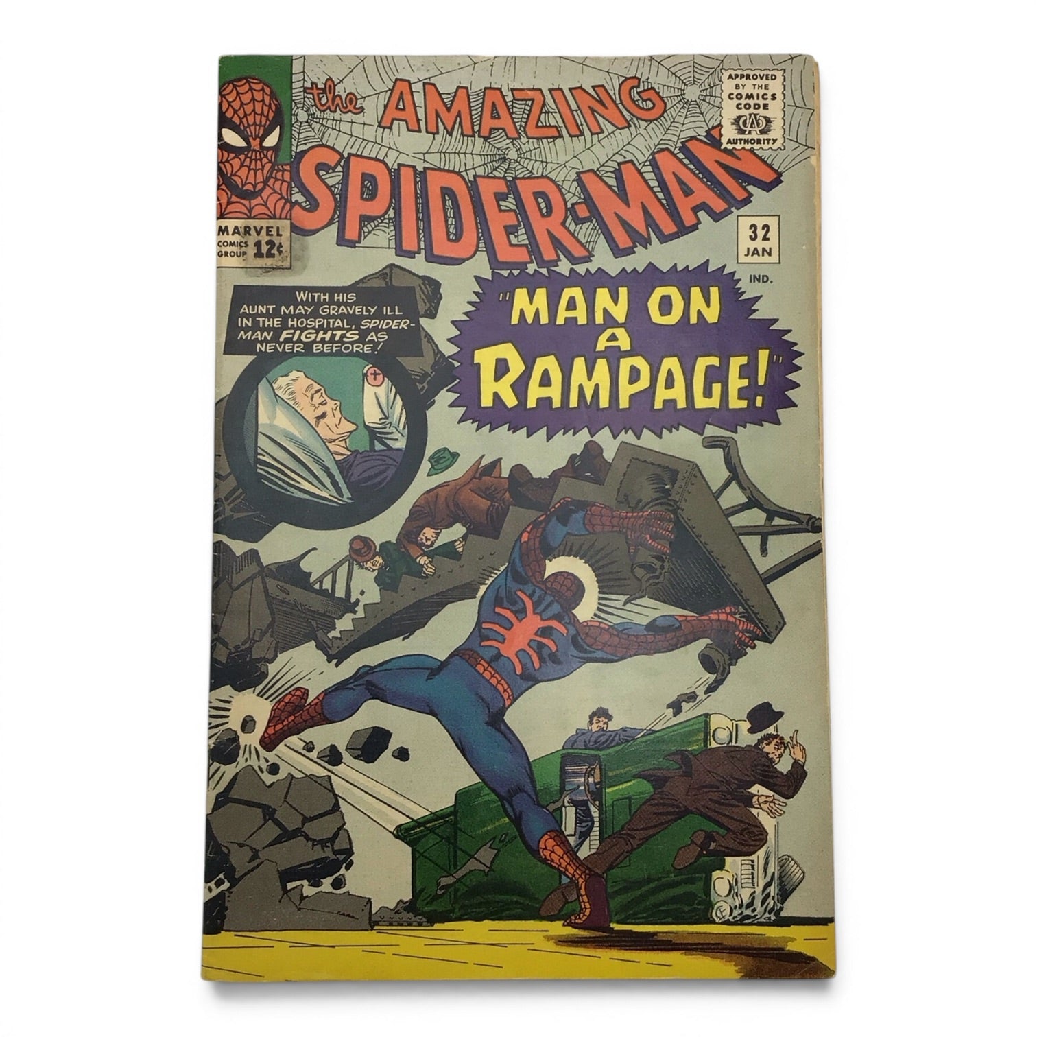 Marvel The Amazing Spider-Man #32 - Man on a Rampage