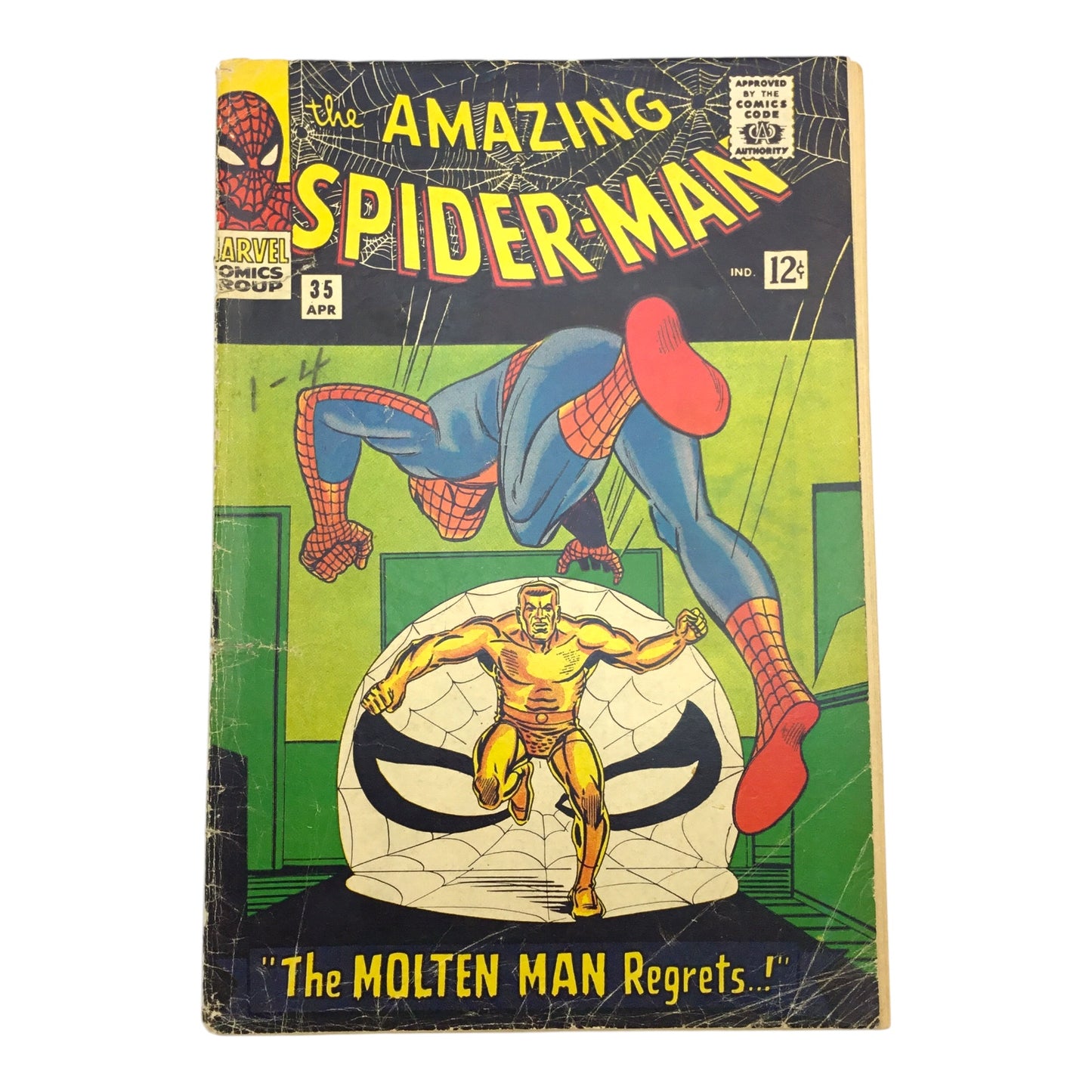 Marvel The Amazing Spider-Man #35 – “The Molten Man Regrets…” (FR)