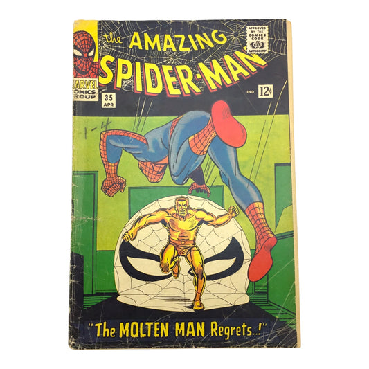Marvel The Amazing Spider-Man #35 – “The Molten Man Regrets…” (FR)
