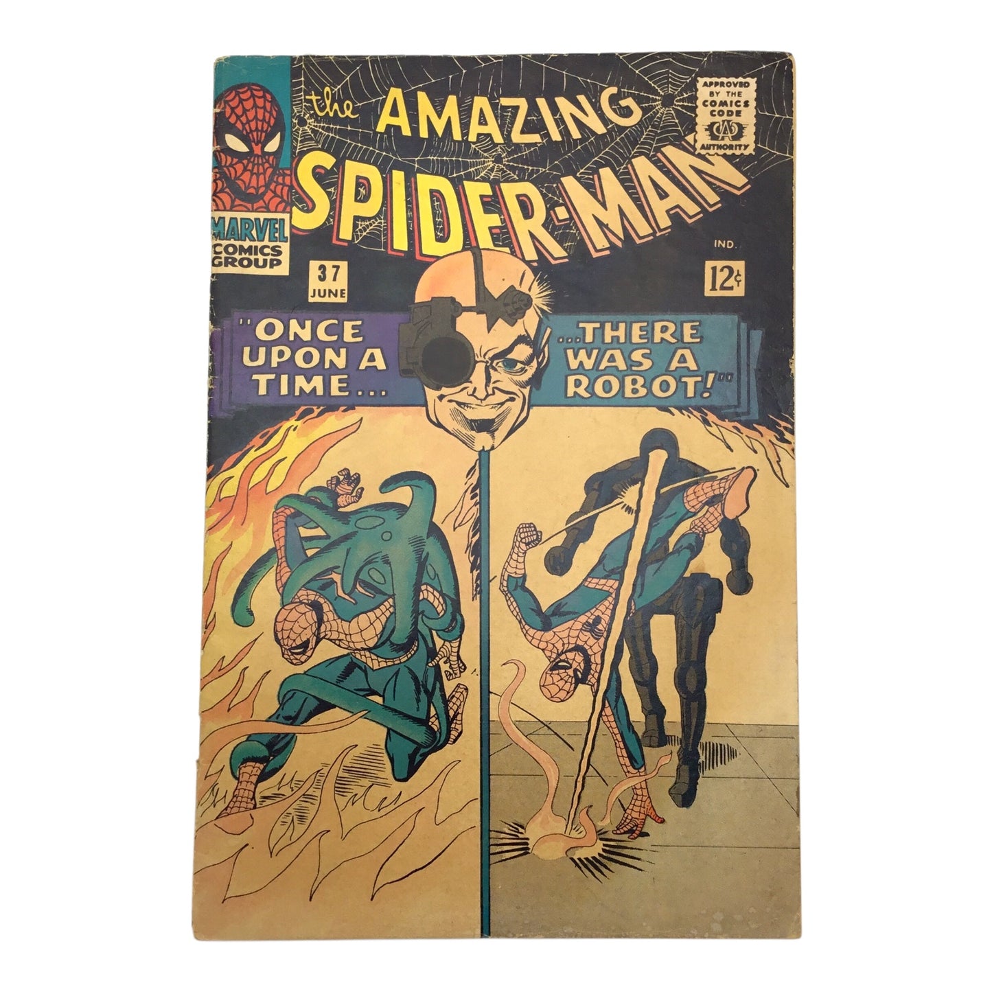 Marvel The Amazing Spider-Man #37 – “Once Upon a Time... There was a Robot!” (FR)