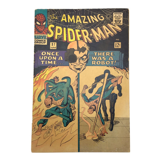 Marvel The Amazing Spider-Man #37 – “Once Upon a Time... There was a Robot!” (FR)