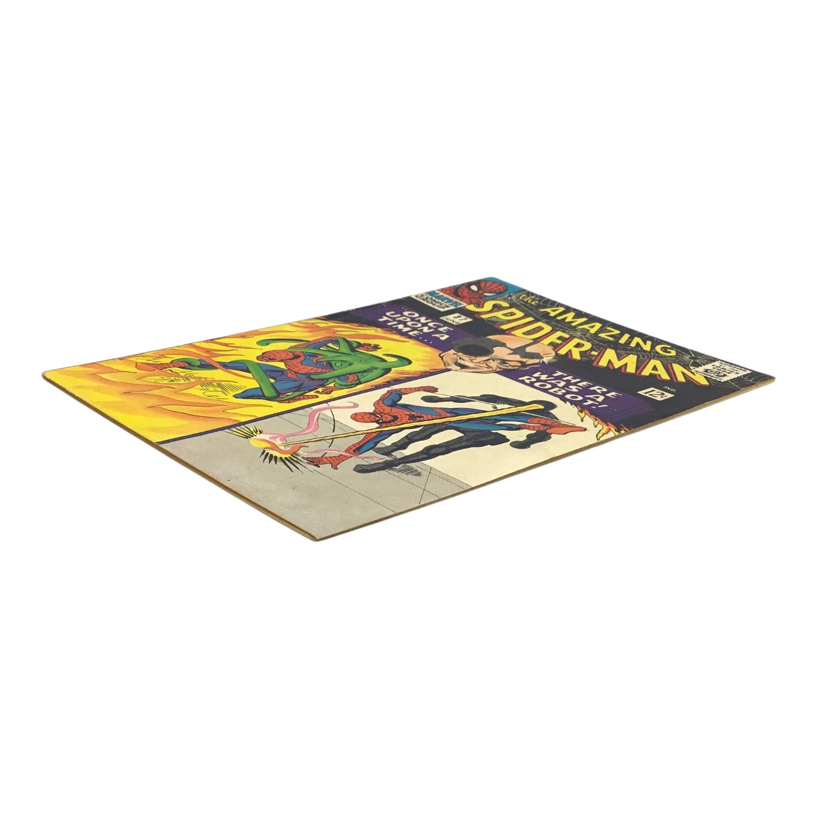 Marvel The Amazing Spider-Man #37 – “Once Upon a Time... There was a Robot!” (VG)