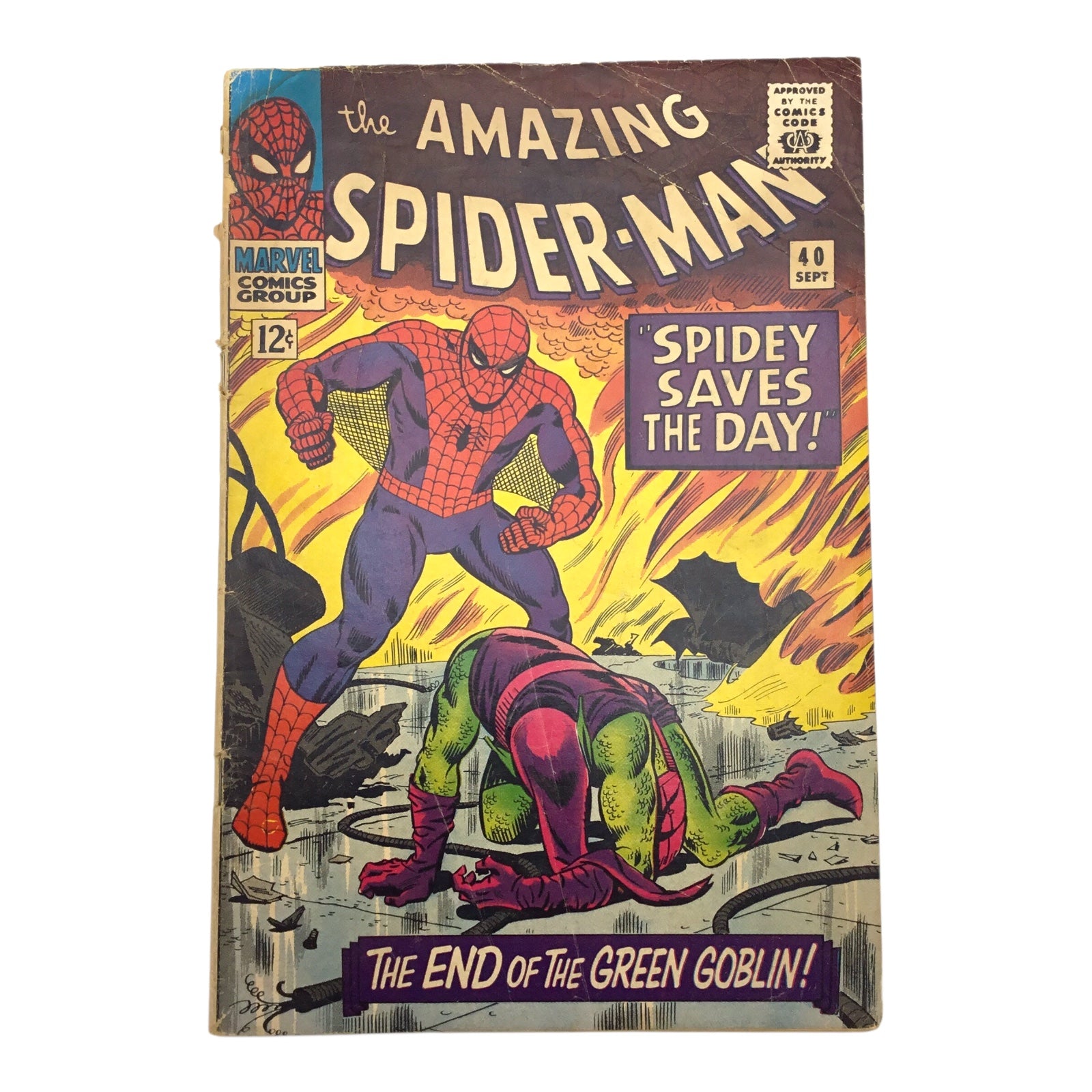 Marvel The Amazing Spider-Man #40 – “Spidey Saves The Day!” (FR/GD)